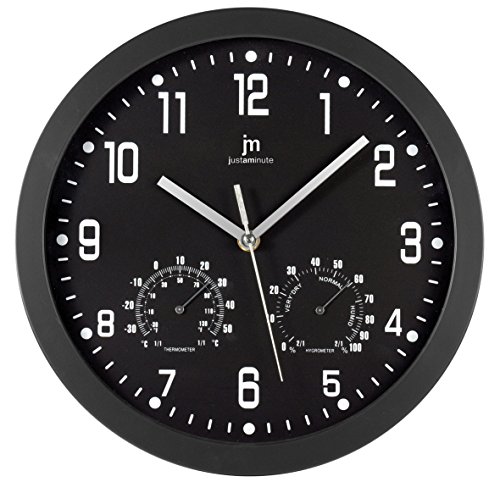 Lowell S.R.L. Orologio Muro D30 Quarzo Nero
