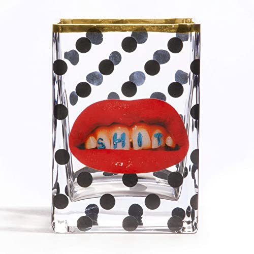 Glass Vase Shit By Seletti E Toiletpaper Small