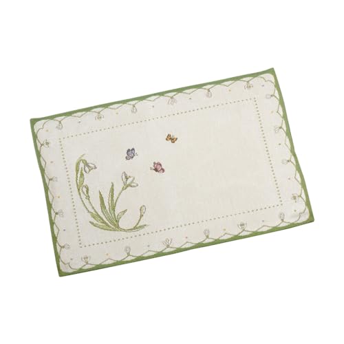Villeroy & Boch Colourful Spring Tovaglietta, Cotone, Poliestere, Multicolore (Bucaneve), 32 X 48 Cm