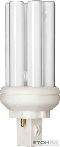Philips - Lampadina Pl-T 13 Watt, Luce Bianca Calda (830), 2P G24D-1