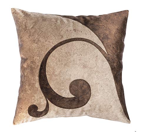 Stanley Hamilton Copricuscino Fatto A Mano, Cuscino Decorativo, In Velluto, Tagliato Al Laser, Ricamato Con Accento Per Casa, Divano, 45 X 45 Cm, Colo