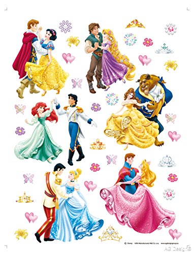 Ag Design Dk 1774 Wall Sticker Disney-Autoadesivo, Multicolor, 65 X 85 Cm