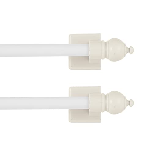 Kenney Petite Sidelight Magnetico Canne, Da 8.75 A 40 Cm, Bianco, Confezione Doppia