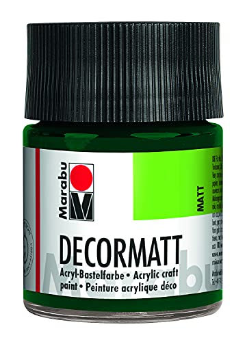 Marabu Magnetico Magnectic Decormatt Acrilico Paint, Sap Green, 50 Ml