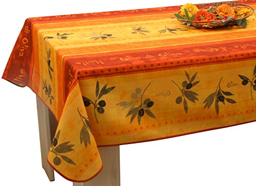 Le Linge De Jules Tovaglia, Poliestere, Rosso, Rettangolare 150X300 Cm