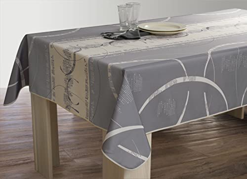 Le Linge De Jules Tovaglia, Poliestere, Grigio, Rettangolare 150X240 Cm
