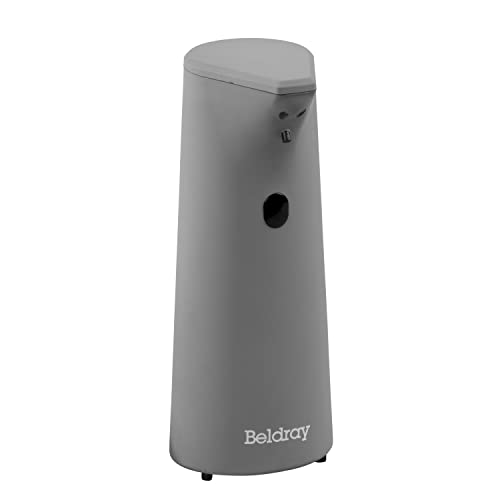 Beldray® La047109Gryeu7 Dosatore Di Sapone Automatico, Touchless, Sensore A Infrarossi, Elegante E Opaco, Ricarica Agevole, Elimina Facilmente I Batte