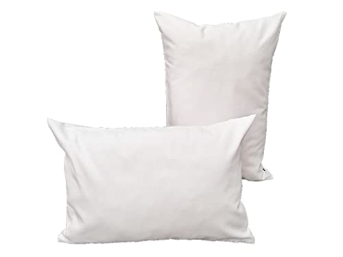 Lemos Home Federa Per Cuscino Decorativo, 2 Pezzi, In 100% Cotone, Collezione Konzept, Colore E Dimensioni A Scelta (Set Da 2 Federe Da 50 X 30 Cm, Bi