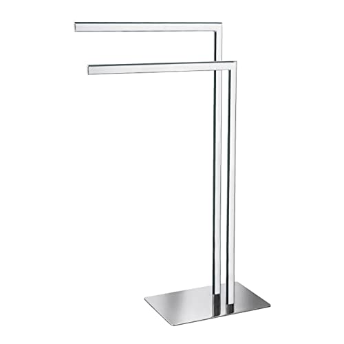 Ridder Newcastle Portasciugamani, Acciaio Inox, Cromato, Ca. 51 X 81 X 20 Cm