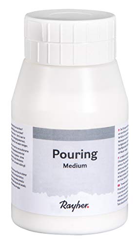 Rayher Pouring Medium, Colori Misti, Barattolo 500Ml