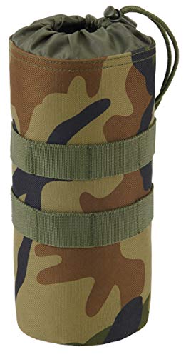 Brandit Molle Bottle Holder I, Color: Woodland, Size: Os