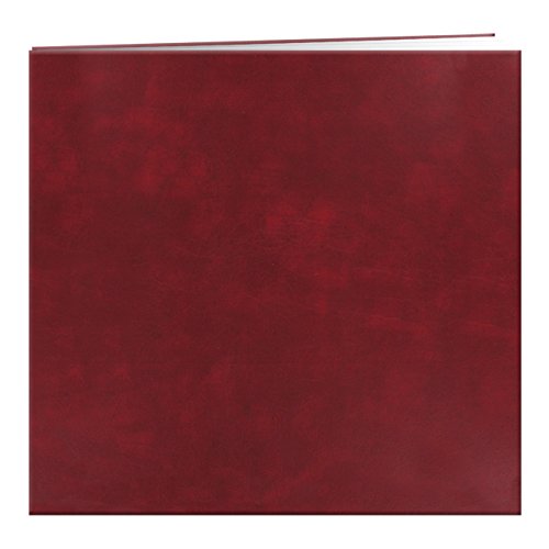 Pioneer Photo Albums-Album Portafoto In Ecopelle Con Pagine Plastificate 30,48 Cm X (12") 30,48 (12")-Burgundy Cm
