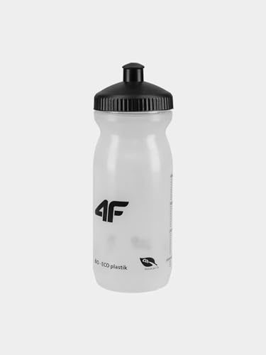 4F Water Bottle U009 Color Deep Black Taglia One Taglia Unisex Adulto