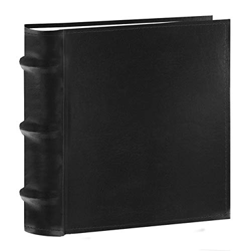 Pioneer Photo Albums Album Fotografico Europeo Con 100 Tasche, In Pelle Rigenerata, Per Stampe Da 10 X 15 Cm, Colore: Nero