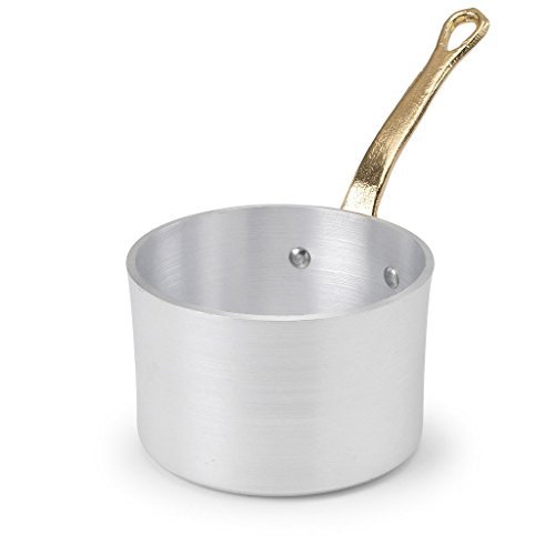 Pentole Agnelli Linea 1932 Casseruola A Servire, Ottone, Alluminio, 10 Cm