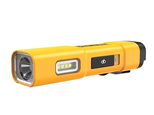Dewalt Dcl183 - Torcia Elettrica Ricaricabile Usb, Colore: Giallo