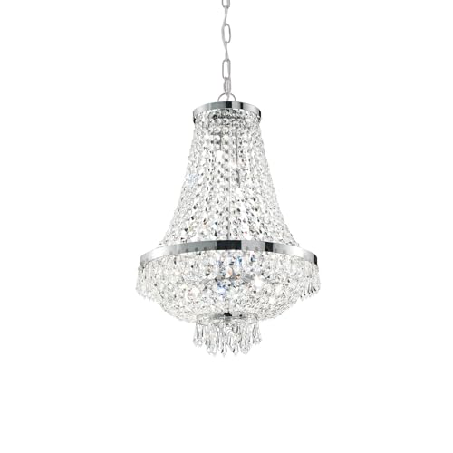 Ideal Lux Lampada A Sospensione G9, Cromo