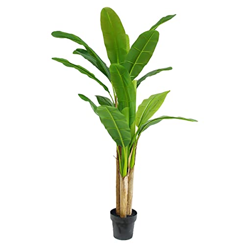 Leaf Design Uk - Piante E Alberi Tropicali Artificiali, Banana, 180 Cm