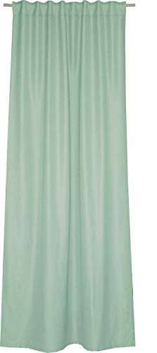 Schöner Wohnen 50691-090 Opzione Sciarpa Con Passanti Nascosti, Poliestere, Menta, 250 X 130 Cm