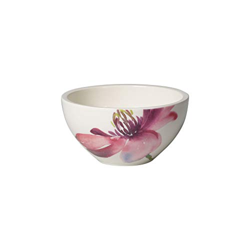 Villeroy & Boch Artesano Scodella, Porcellana Premium, Bianco/Multicolore (Flower Art), 14 Cm