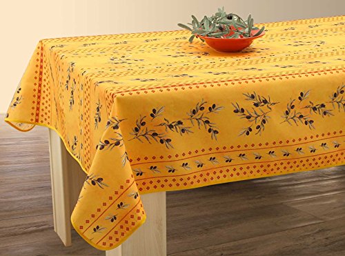 Le Linge De Jules Tovaglia, Poliestere, Giallo, Rettangolare 150X300 Cm