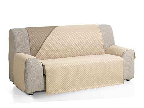 Martina Home Diamond Copridivano Imbottito 2 Posti Xl - Beige/Pelle