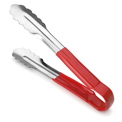 Lacor Pinza Monoblock Rosso 30 Cm, Metallo