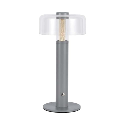 V-Tac Vt-1049 Lampada Da Tavolo A Led – 150 X 300 Mm – 3000 K – Touch Dimming – Grigio