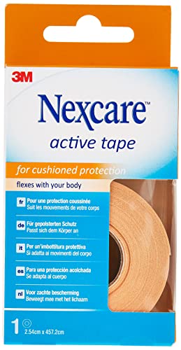 Nexcare Cerottiactive Tape, Nastro 2,5 Cm X 4,5 M, Confezione Da 1 Pezzo