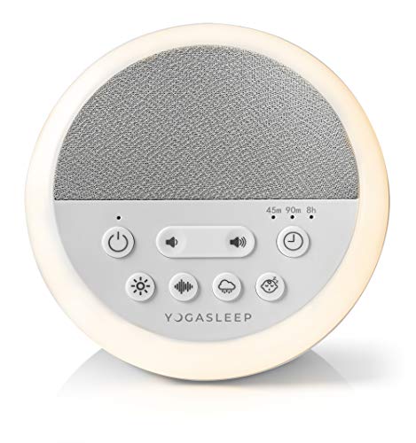 Yogasleep Nod Sound Machine E Luce Notturna | Macchina Sonora Per Viaggi, Privacy In Ufficio, Terapia Del Sonno, Per Adulti E Bambini, Prova Di 101 No