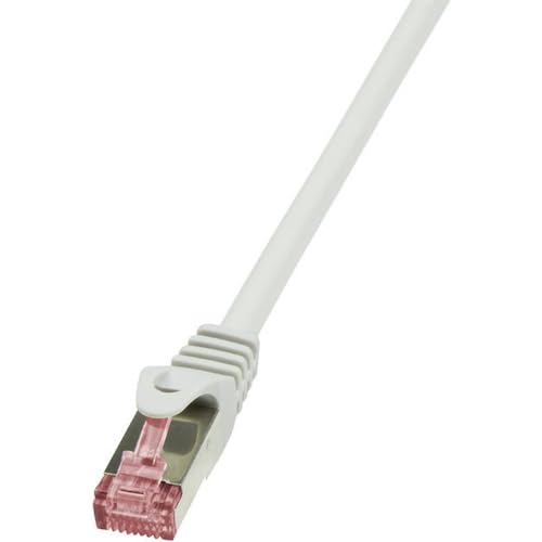 Logilink Cq2032S Cat 6 Patchkabel Rj45-Stecker Auf Rj45-Stecker Cat. 6 S/Ftp 1M Grau