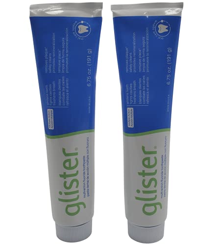 2 X Glister Multi-Action Fluoride Toothpaste By Amway