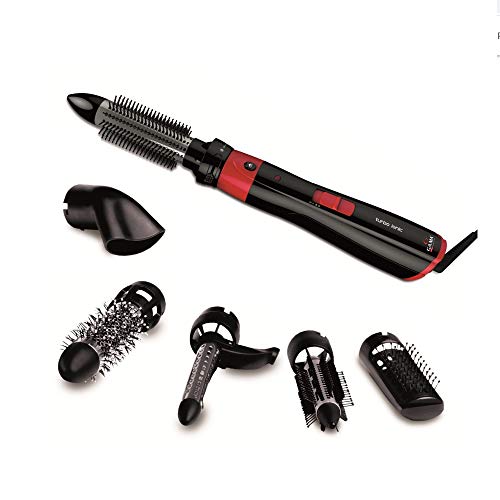 Ga.Ma Italy Professional Modellatore Multistyler Turbo - 3 Termo Spazzole Di 21, 30 E 33 Mm, Spazzola Lisciante, Arricciacapelli E Bocchetta - Potenza