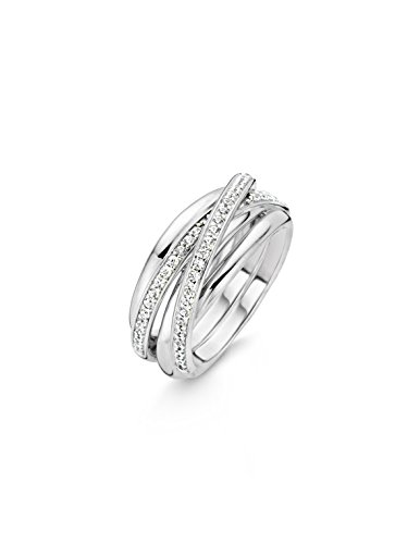 Ti Sento Milano, Anello 12056Zi, White, Petite