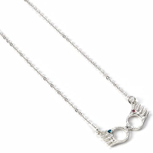 Harry Potter Collana Ufficiale Luna Occhiali, Misura Unica, Zinco, Senza Pietre Preziose