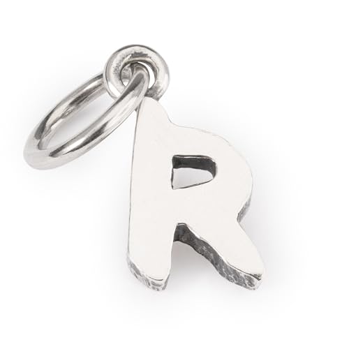 Trollbeads Ciondolo A Forma Di Lettera Per Braccialetto Catena Portachiavi Idea Regalo Argento Sterling Tagbe-20270 - Tagbe-20296, Misura Unica, Argen