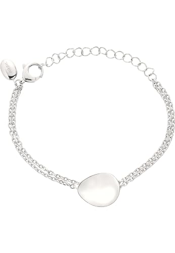 Breil, Collezione B Whisper, Bracciale Da Donna In Acciaio Lucido Colorato, Sottile E Leggero, Con Superficie Irregolare, Sinuosa E Luccicante, Colore
