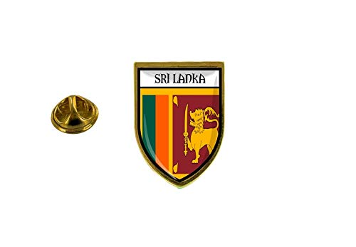 Akachafactory - Spilla Con Spilla, Motivo: Bandiera Del Paese Dello Sri Lanka Sri Lanka
