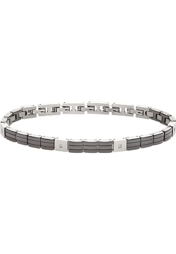Breil - Bracciale Ceramic Brick In Acciaio Per Uomo