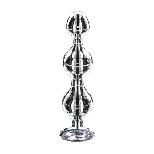 Toyjoy - Diamond Star Beads Medium - Plug Plateado