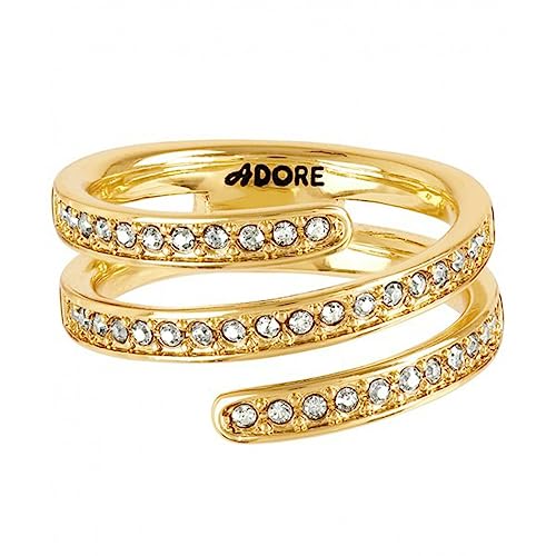 Adore Anillo Mujer 5489624 (15), Misura Unica, Metallo Non Pregiato, Senza Gemstone
