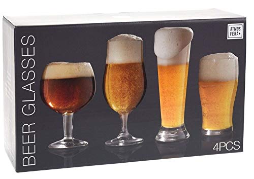 Set Di Bicchieri Per Degustazione Birra 4Pz