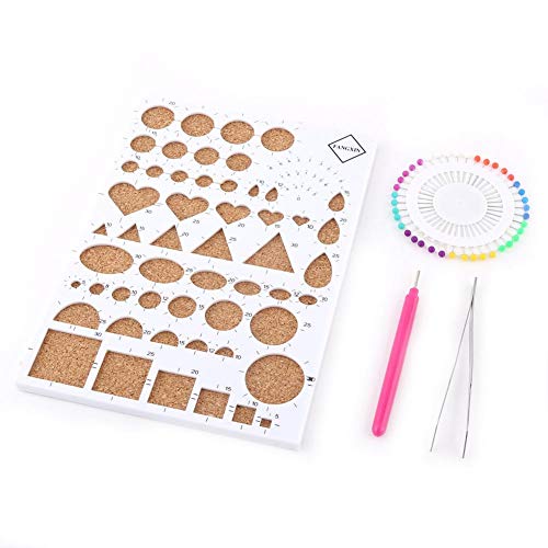 4Pcs Quilling Tools Paper Quilling Kit Strumenti Accessori Set Carta Craft Template Board Art Craft Decorazione Fai Da Te Design Disegno Handcraft Too