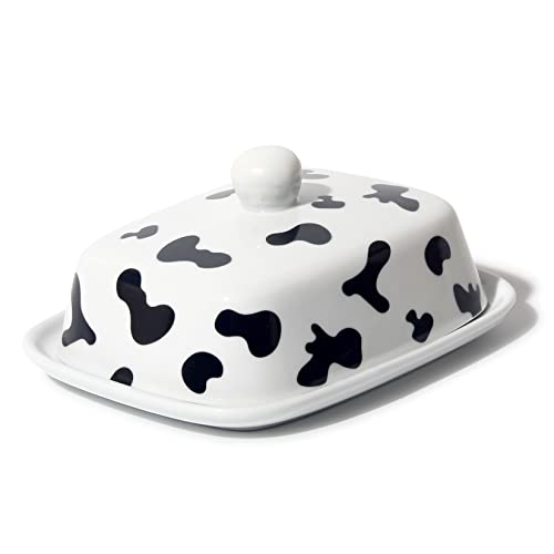 Theo&Cleo Burriera In Ceramica Di Alta Qualità, Per Tutti I Comuni Burro (250 G)