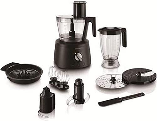 Philips Domestic Appliances Robot Da Cucina 3 In 1 Hr7776/90 Multifunzione Con Frullatore + Spremiagrumi + Impastatore, Avance Collection, 1300 W, Abs