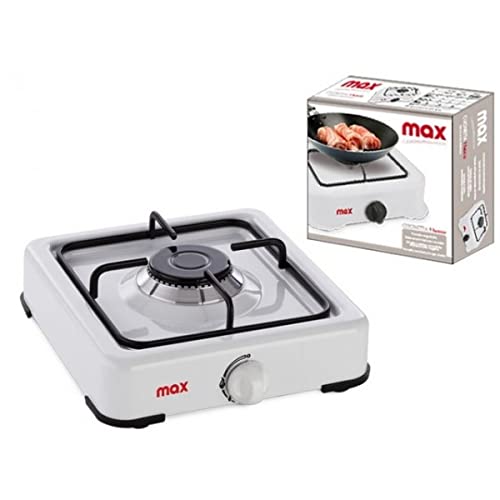 Fornello Da Campeggio 1 Fuoco Piastra Bianco Cucina Portatile Cucinino Max Casa
