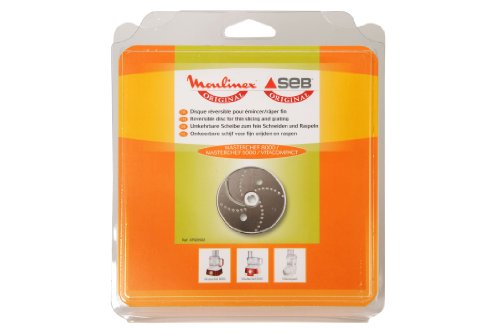 Moulinex Xf920502 - Disco A Due Facce, Gratugia E Affetta, Per Masterchef 5000/Masterchef 8000/Vitac