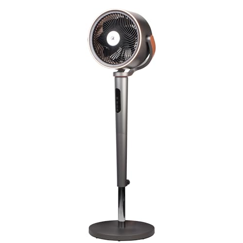 Ardes - Ar5Cir02 Lumia Circolatore D'Aria 7 Pale - Oscillazione 3D Automatica - Luce Led Inclinazione Regolabile E Ionizzatore - 12 Velocità Con Telec