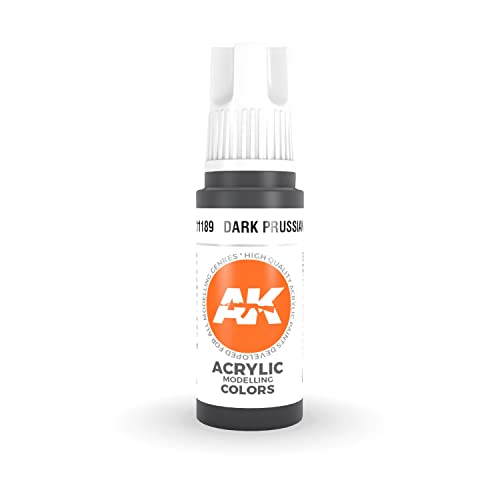 Ak Interactive 3Rd Gen Acrylic Dark Prussian Blue 17Ml