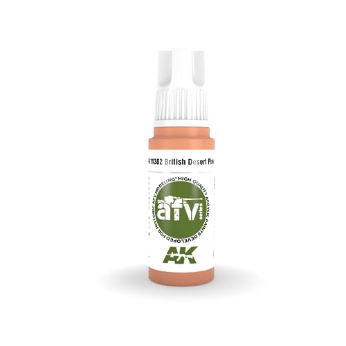 Ak Acrylics 3Gen Afv Ak11382 British Desert Pink Zi (17Ml)